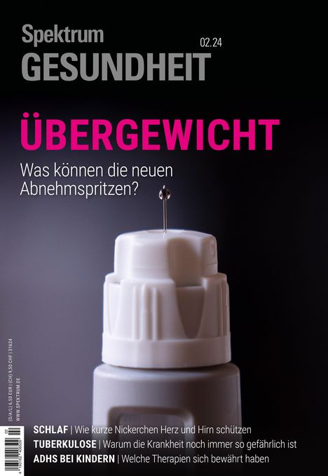 Spektrum der Wissenschaft: Spektrum Gesundheit 2/2024 - Übergewicht, Buch