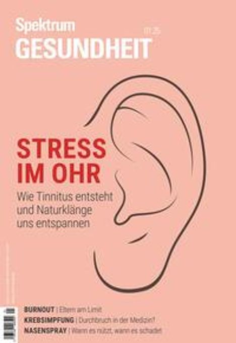 Spektrum Gesundheit 1/2025- Stress im Ohr, Buch