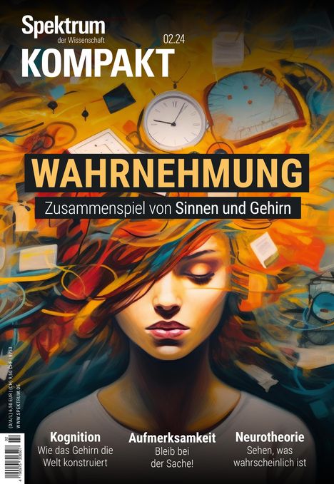 Spektrum der Wissenschaft Verlagsgesellschaft: Spektrum Kompakt 2/2024 - Wahrnehmung, Buch