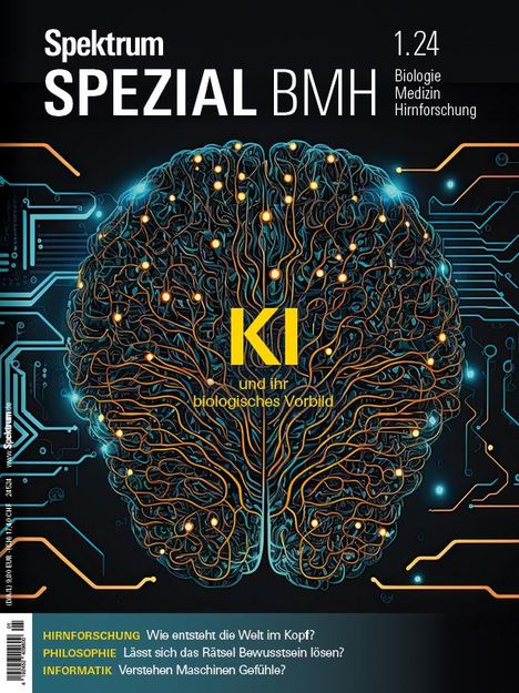 Spektrum der Wissenschaft: Spektrum Spezial BMH 1/2024 - KI und ihr biologisches Vorbild, Buch