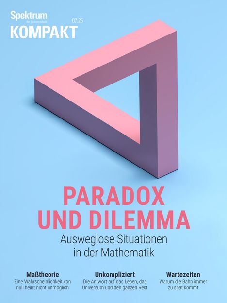 Spektrum Kompakt 4/2025 - Paradox und Dilemma, Buch