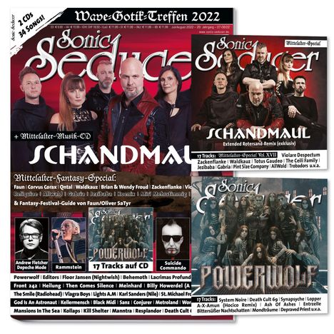 Sonic Seducer 07-08/2022, Buch