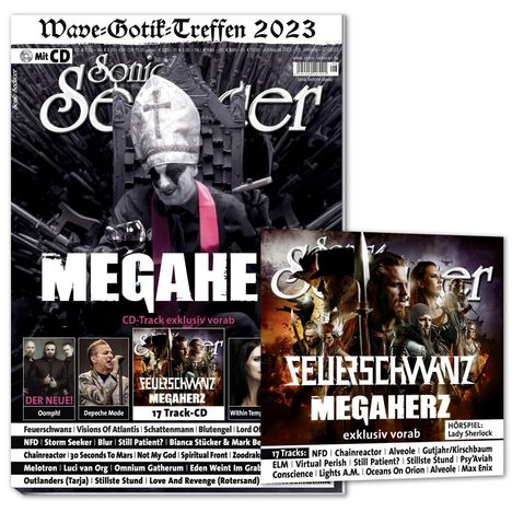 Sonic Seducer 07-08/2023, Zeitschrift