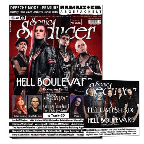 Sonic Seducer 02/2024, Zeitschrift