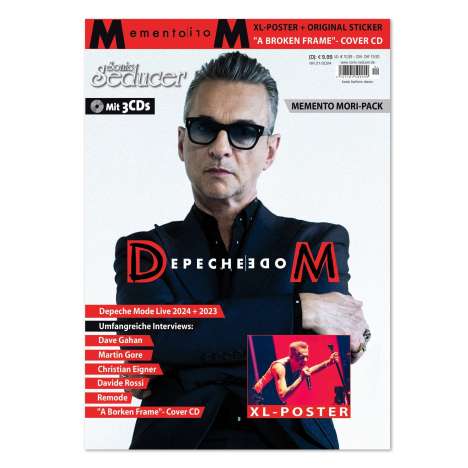 Sonic Seducer Depeche Mode Memento Mori-Pack 2024, Zeitschrift