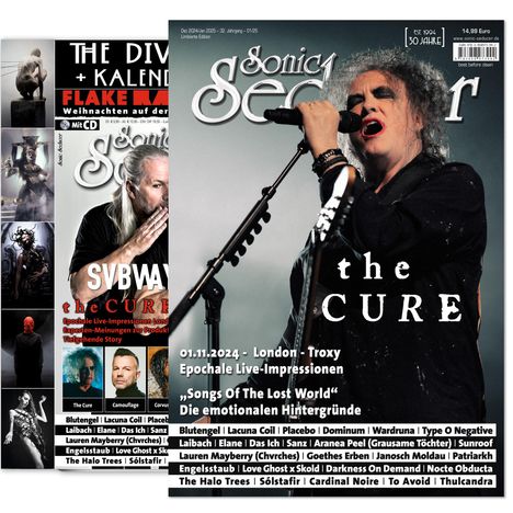 The Cure - Songs Of A Lost World - London Troxy Edition 12-24/01-25, limited 499 Exemplare, Buch