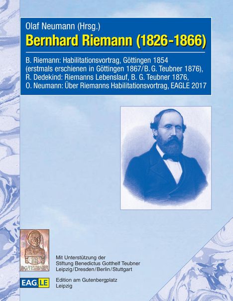 Bernhard Riemann (1826-1866), Buch