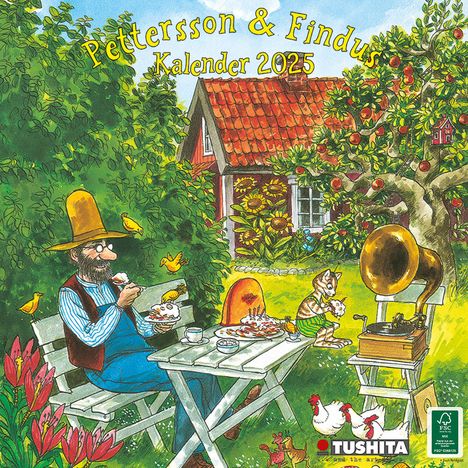 Pettersson &amp; Findus, Kalender