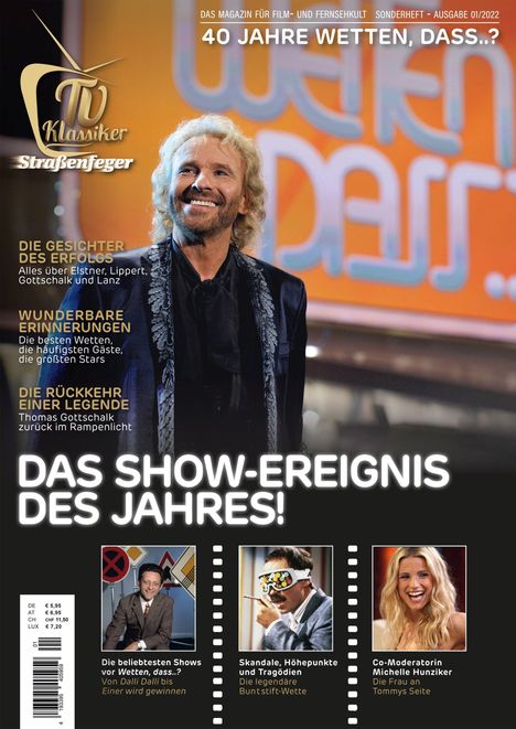 TV-Klassiker: Das Magazin für Fernsehkult 01. Wetten, dass..?, Buch