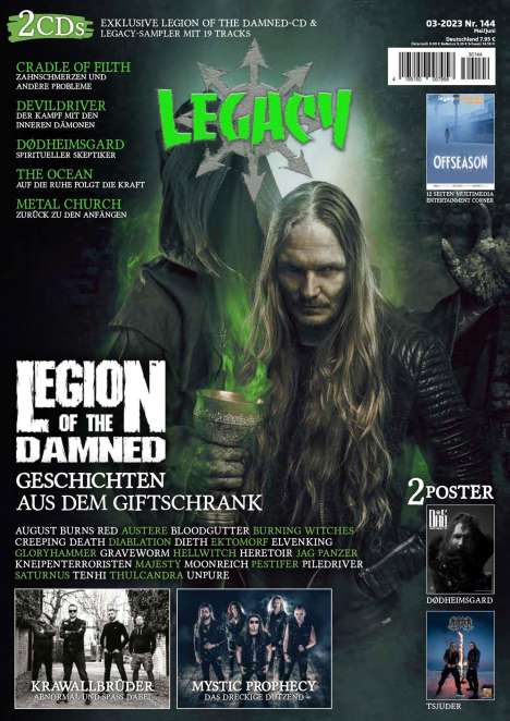 LEGACY MAGAZIN: THE VOICE FROM THE DARKSIDE Ausgabe #144, Buch