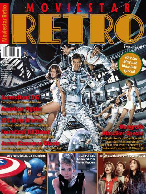 MOVIESTAR RETRO Ausgabe Januar 2024 (001), Zeitschrift