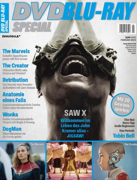 DVD BLU-RAY SPECIAL. Ausgabe Februar 2024 (#222), Zeitschrift