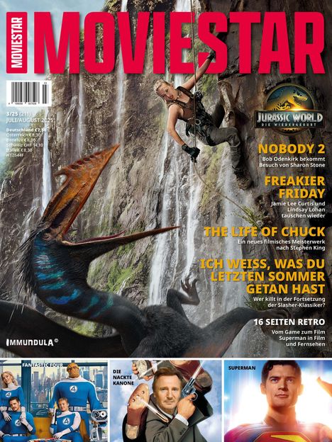 MOVIESTAR. Ausgabe Juli/August 2025 (#211), Buch