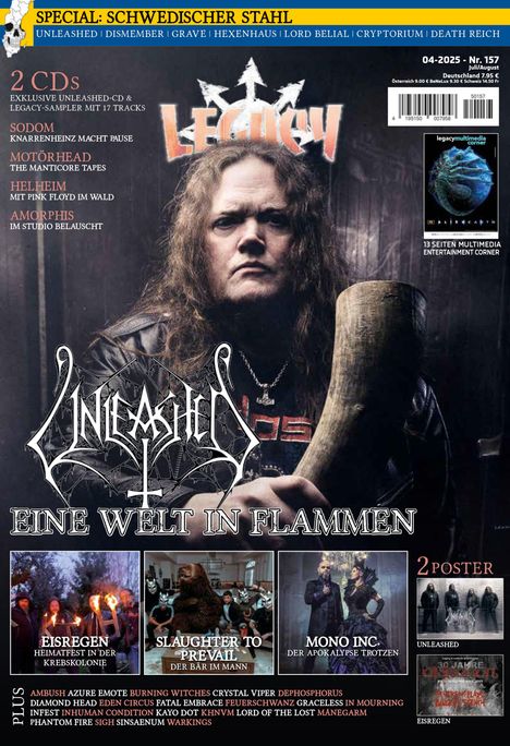 LEGACY MAGAZIN: THE VOICE FROM THE DARKSIDE Ausgabe #157, Buch