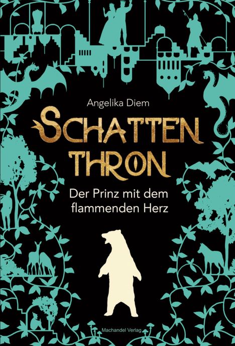 Angelika Diem: Schattenthron II, Buch