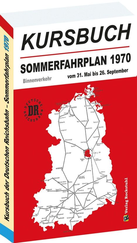 Kursbuch der Deutschen Reichsbahn - Sommerfahrplan 1970, Buch