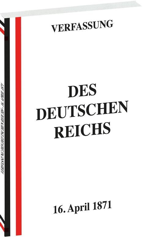 VERFASSUNG des Deutschen Reichs vom 16. April 1871, Buch