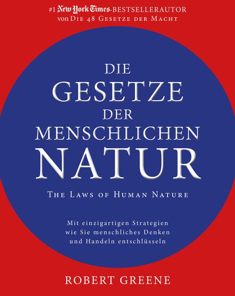 Robert Greene: Die Gesetze der menschlichen Natur - The Laws of Human Nature, Buch