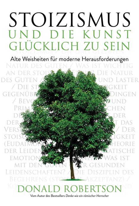 Donald Robertson: Stoizismus und die Kunst, glücklich zu sein, Buch