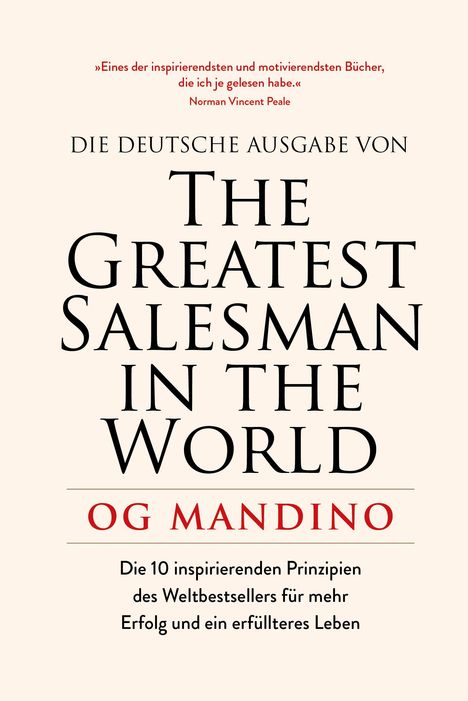 Og Mandino: The Greatest Salesman in the World, Buch