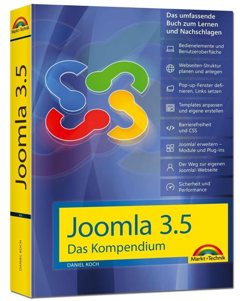 Daniel Koch: Joomla! 4.0 Das Kompendium - Das umfassende Praxiswissen - aktuellste Version, Buch