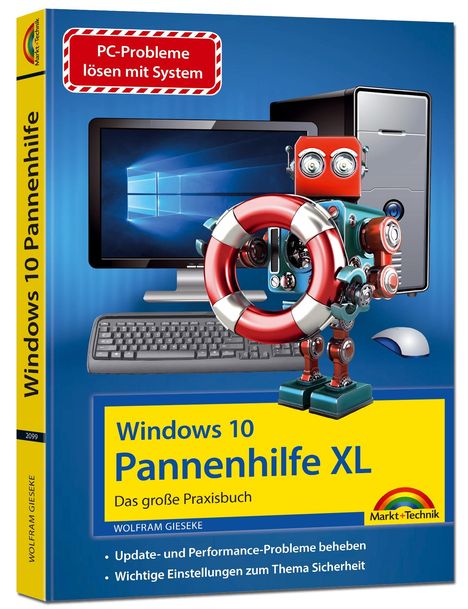 Wolfram Gieseke: Gieseke, W: Windows 10 Pannenhilfe XL - Das große Praxisbuch, Buch