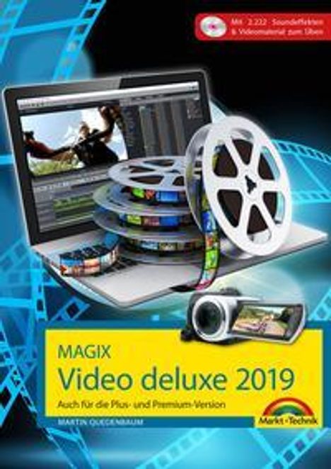 Martin Quedenbaum: MAGIX Video deluxe 2019 Das Buch zur Software. Die besten Tipps und Tricks, Buch