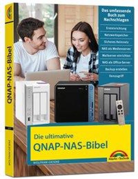 Wolfram Gieseke: Gieseke, W: Die ultimative QNAP NAS Bibel - Das Praxisbuch -, Buch