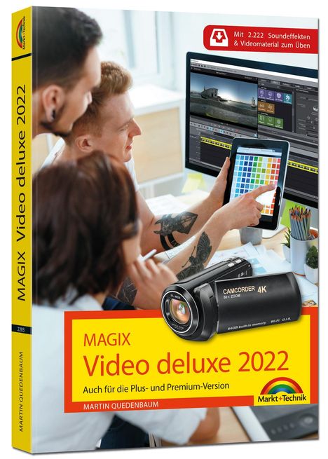 Martin Quedenbaum: MAGIX Video deluxe 2022 Das Buch zur Software. Die besten Tipps und Tricks:, Buch
