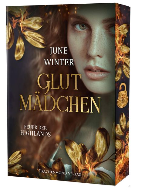 June Winter: Glutmädchen - Feuer der Highlands, Buch