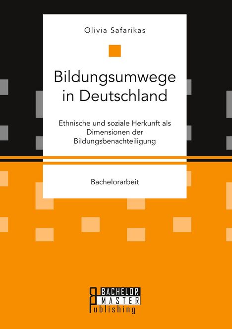 Olivia Safarikas: Bildungsumwege in Deutschland. Ethnische und soziale Herkunft als Dimensionen der Bildungsbenachteiligung, Buch