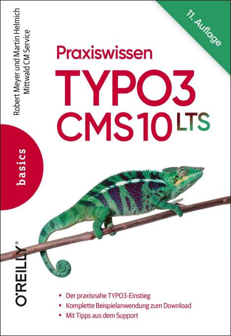 Robert Meyer (geb. 1969): Praxiswissen TYPO3 CMS 10 LTS, Buch