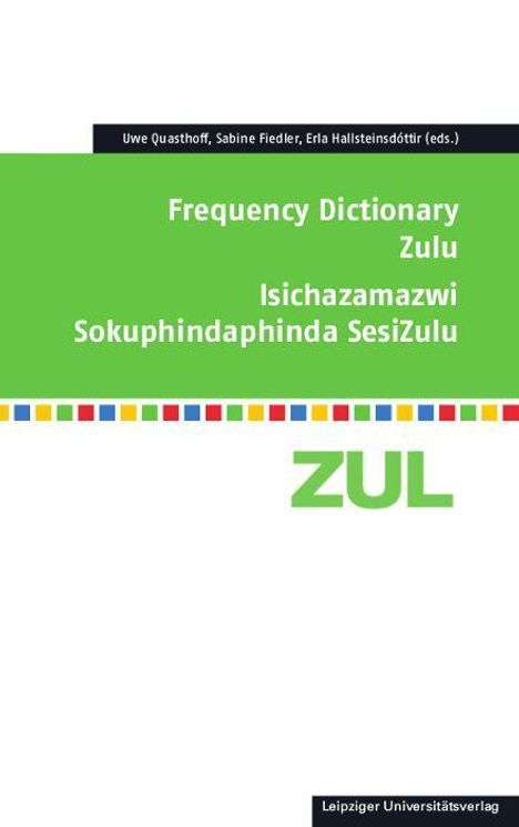 Frequency Dictionary Zulu, Buch