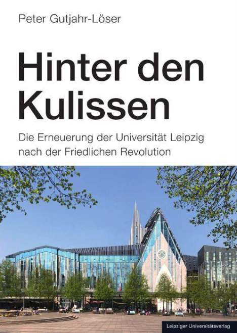 Peter Gutjahr-Löser: Hinter den Kulissen, Buch
