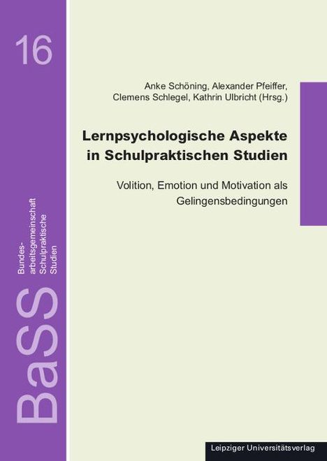 Lernpsychologische Aspekte in Schulpraktischen Studien, Buch