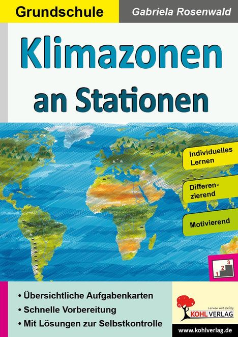 Autorenteam Kohl-Verlag: Klimazonen an Stationen / Grundschule, Buch