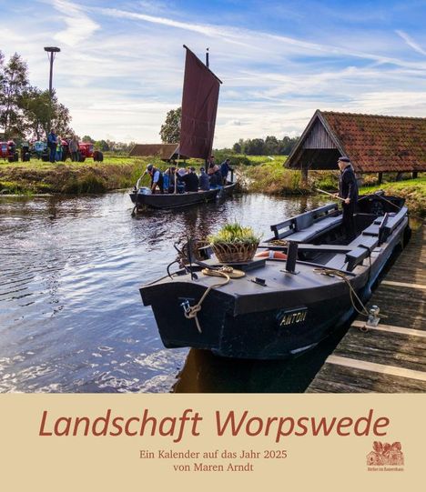 Landschaft Worpswede 2025, Kalender