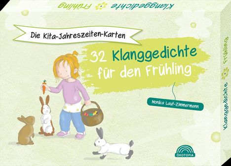 Monika Laut-Zimmermann: Die Kita-Jahreszeiten-Karten: 32 Klanggedichte für den Frühling, Buch