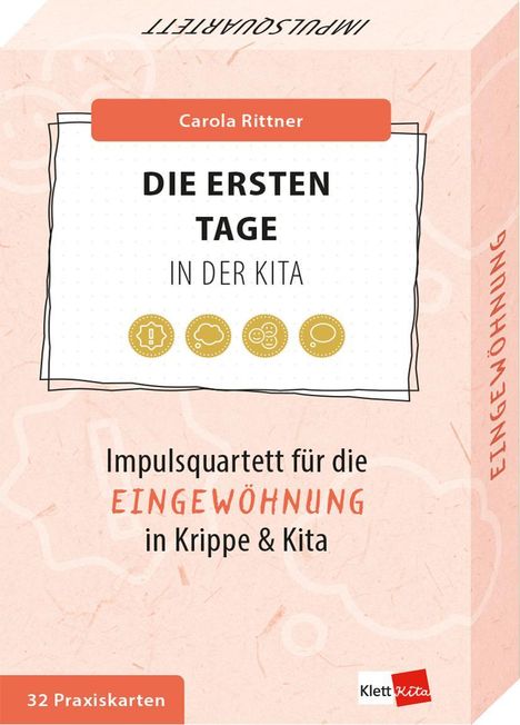 Carola Rittner: Die ersten Tage in der Kita, Buch