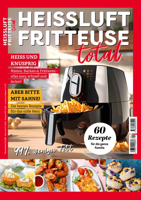 Herbert Heitz: Heissluftfritteuse total Kochbuch Airfryer, Buch