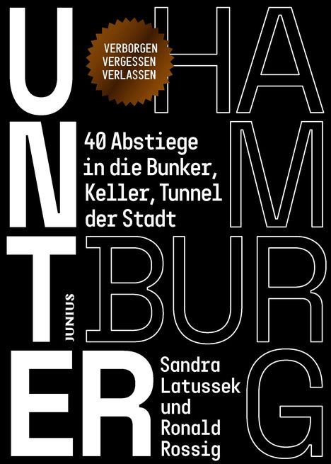 Sandra Latussek: Unter Hamburg, Buch