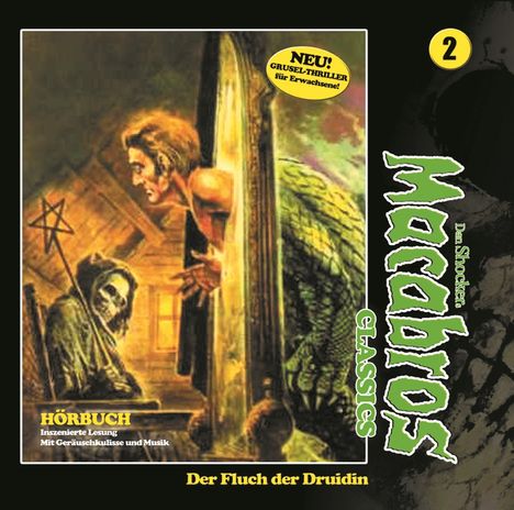 Macabros Classics (02) Fluch der Druidin, 2 CDs