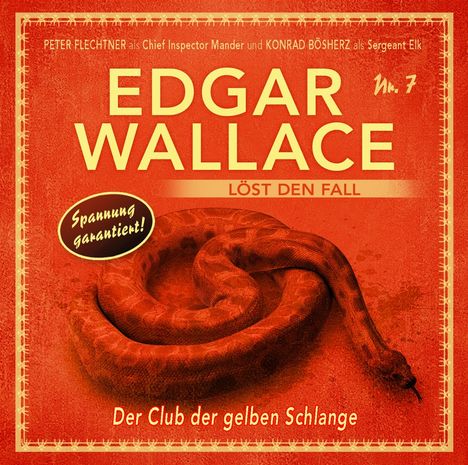 EDGAR WALLACE LÖST DEN FALL-Folge 7, CD