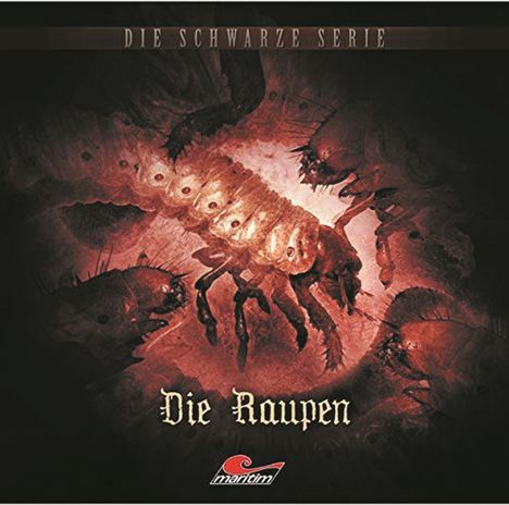 Die schwarze Serie (12) Die Raupen, CD