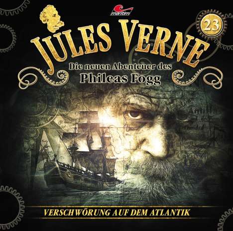 Jules Verne: Die neuen Abenteuer des Phileas Fogg (23) Verschwörung im Atlantik, CD