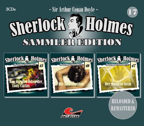 Sherlock Holmes: Sherlock Holmes Sammler Edition 17 (Folge 45,46,47), 3 CDs