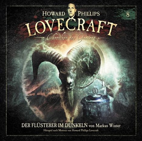 H. P. Lovecraft  - Chroniken des Grauens: Akte 8 - Der Flüsterer im Dunkeln, CD