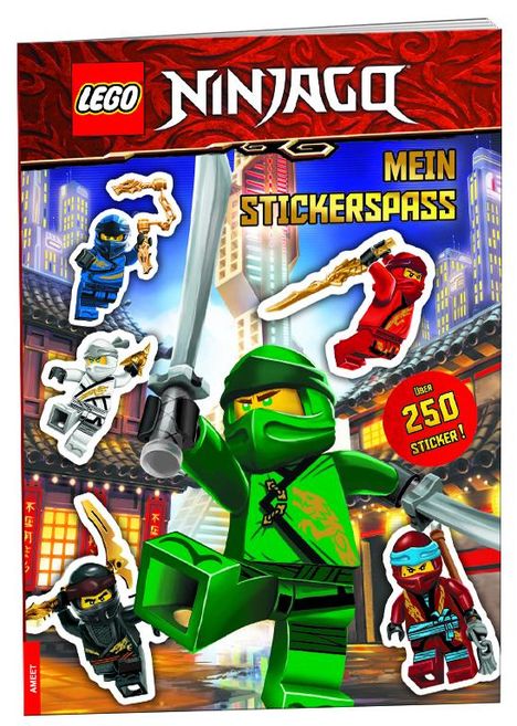 LEGO® NINJAGO® - Mein Stickerspaß, Buch