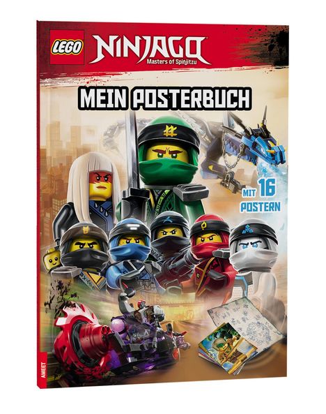 LEGO® NINJAGO® - Mein Posterbuch, Buch