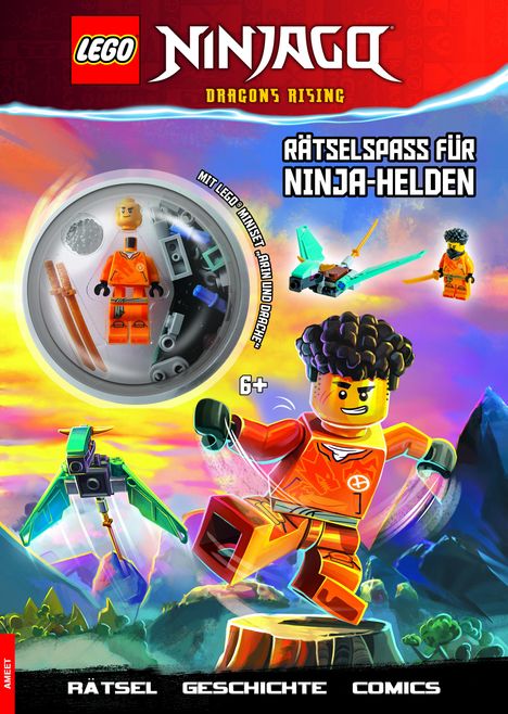 LEGO® NINJAGO® - Rätselspass für Ninja-Helden, Buch